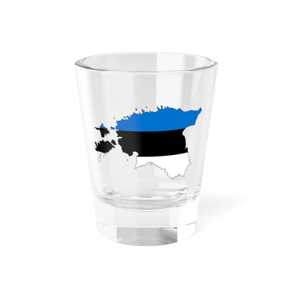Silhouette of Estonia (Estonia) Shot Glass 1.5oz 1.5oz - Go Mug Yourself