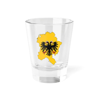 Silhouette of Holy Roman Empire (Germany) Shot Glass 1.5oz 1.5oz - Go Mug Yourself