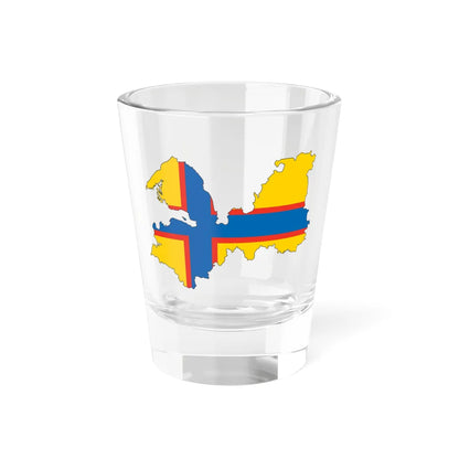 Silhouette of Ingermanland (Russia) Shot Glass 1.5oz 1.5oz - Go Mug Yourself