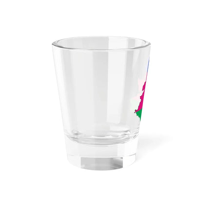 Silhouette of Kuban (Russia) Shot Glass 1.5oz - Go Mug Yourself
