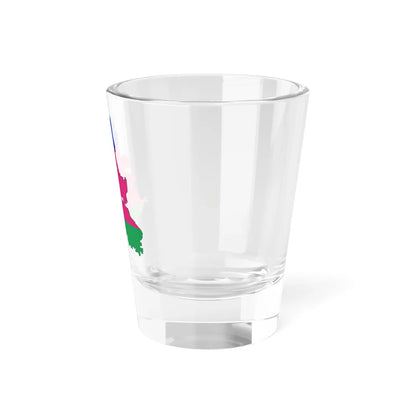 Silhouette of Kuban (Russia) Shot Glass 1.5oz - Go Mug Yourself