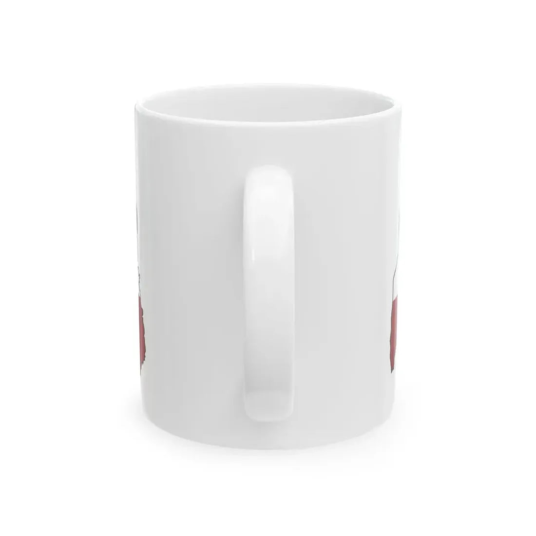 Silhouette of Latvia (Latvia) White Coffee Mug - Go Mug Yourself