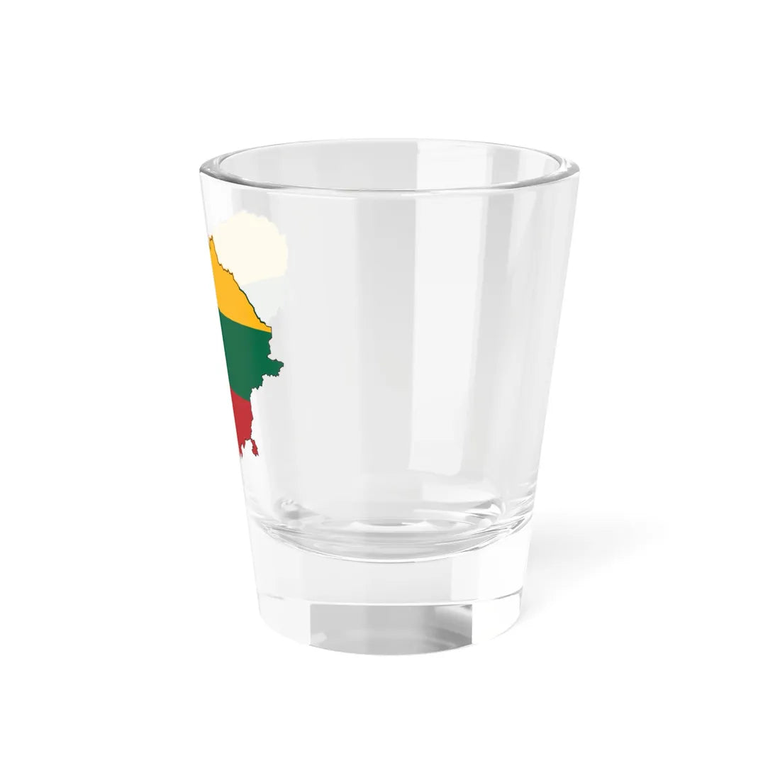 Silhouette of Lithuania (Lithuania) Shot Glass 1.5oz - Go Mug Yourself