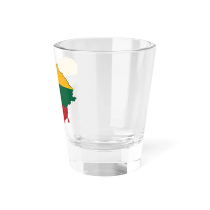 Silhouette of Lithuania (Lithuania) Shot Glass 1.5oz - Go Mug Yourself