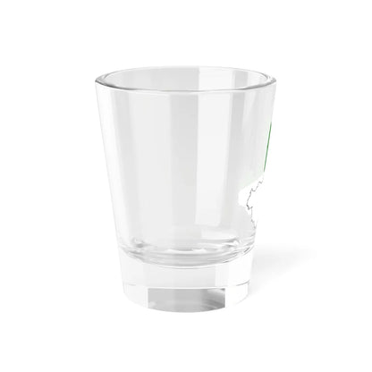 Silhouette of Siberia (Russia) Shot Glass 1.5oz - Go Mug Yourself