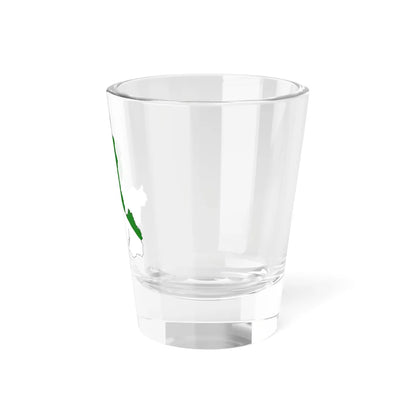 Silhouette of Siberia (Russia) Shot Glass 1.5oz - Go Mug Yourself