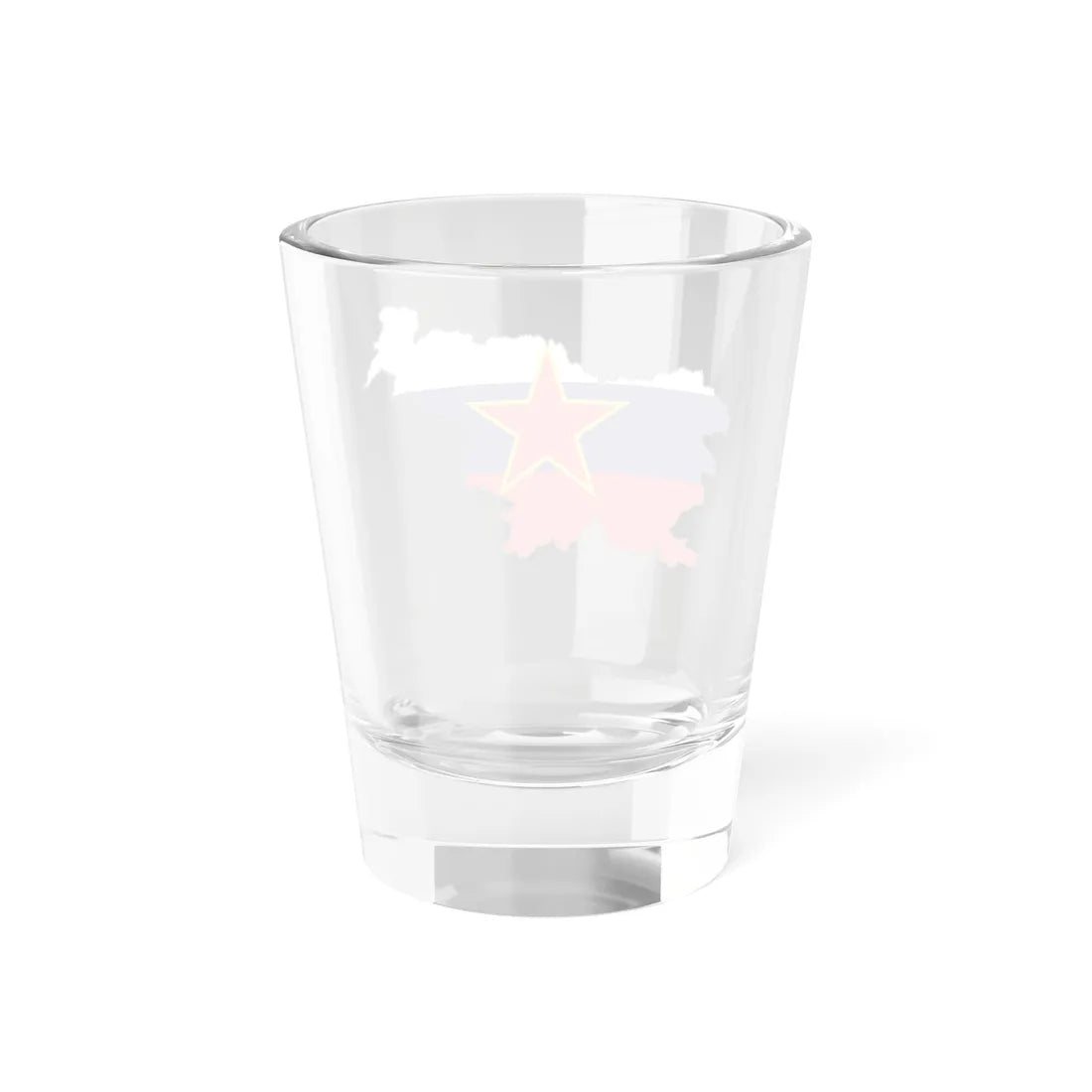 Silhouette of the Socialist Republic of Slovenia (Slovenia) Shot Glass 1.5oz - Go Mug Yourself