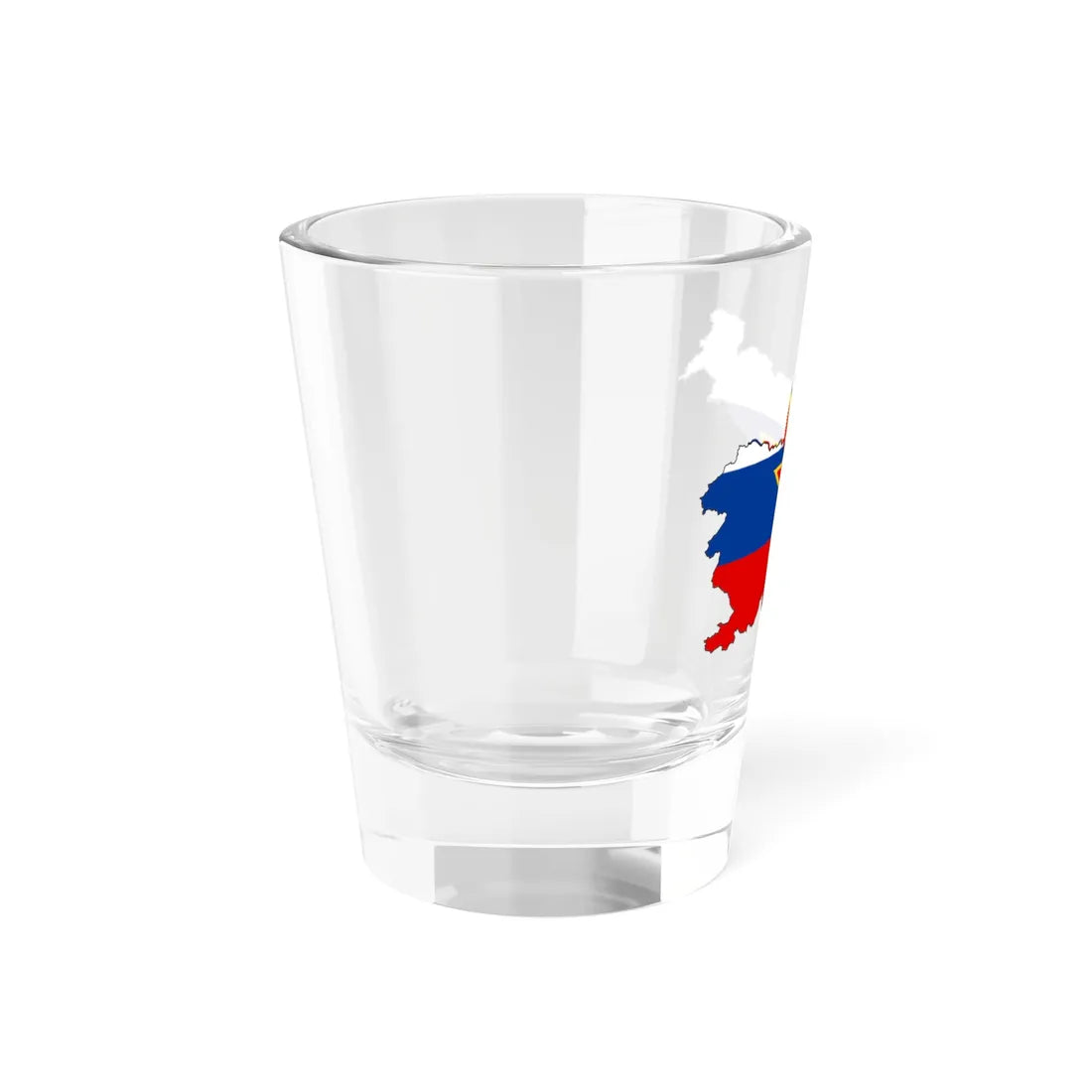 Silhouette of the Socialist Republic of Slovenia (Slovenia) Shot Glass 1.5oz - Go Mug Yourself