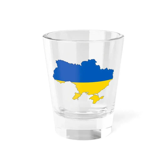 Silhouette of Ukraine (Ukraine) Shot Glass 1.5oz 1.5oz - Go Mug Yourself