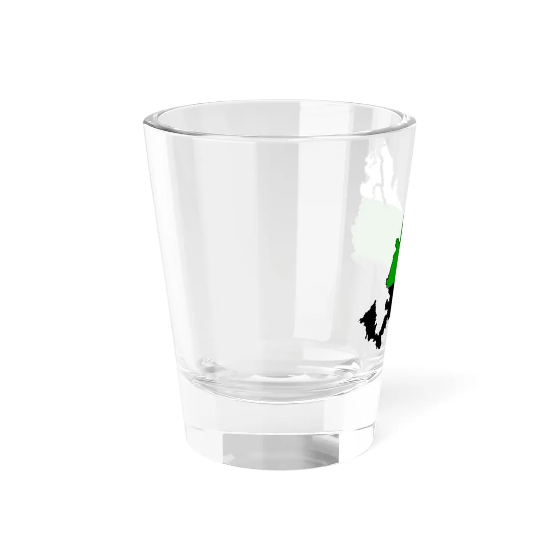 Silhouette of Ural (Russia) Shot Glass 1.5oz - Go Mug Yourself