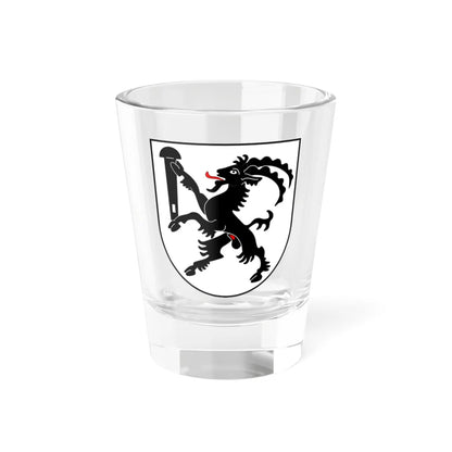 Sils i D wappen (Switzerland) (Coat of Arms) Shot Glass 1.5oz 1.5oz - Go Mug Yourself
