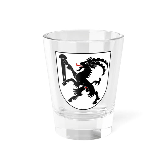 Sils i D wappen (Switzerland) (Coat of Arms) Shot Glass 1.5oz 1.5oz - Go Mug Yourself