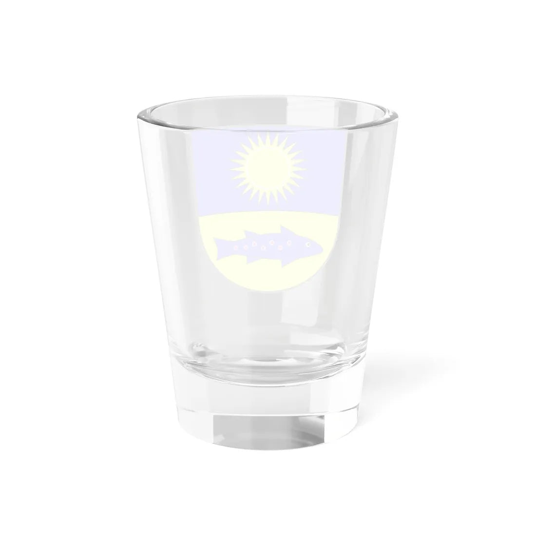 Sils i E Segl wappen (Switzerland) (Coat of Arms) Shot Glass 1.5oz - Go Mug Yourself