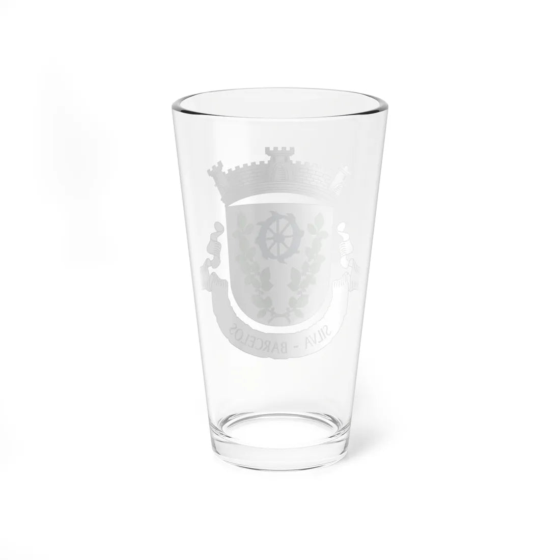 Silva- Barcelos (Portugal) (Coat of Arms) Pint Glass 16oz - Go Mug Yourself