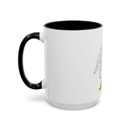 Silver Falcon Badge - Accent Coffee Mug-Go Mug Yourself