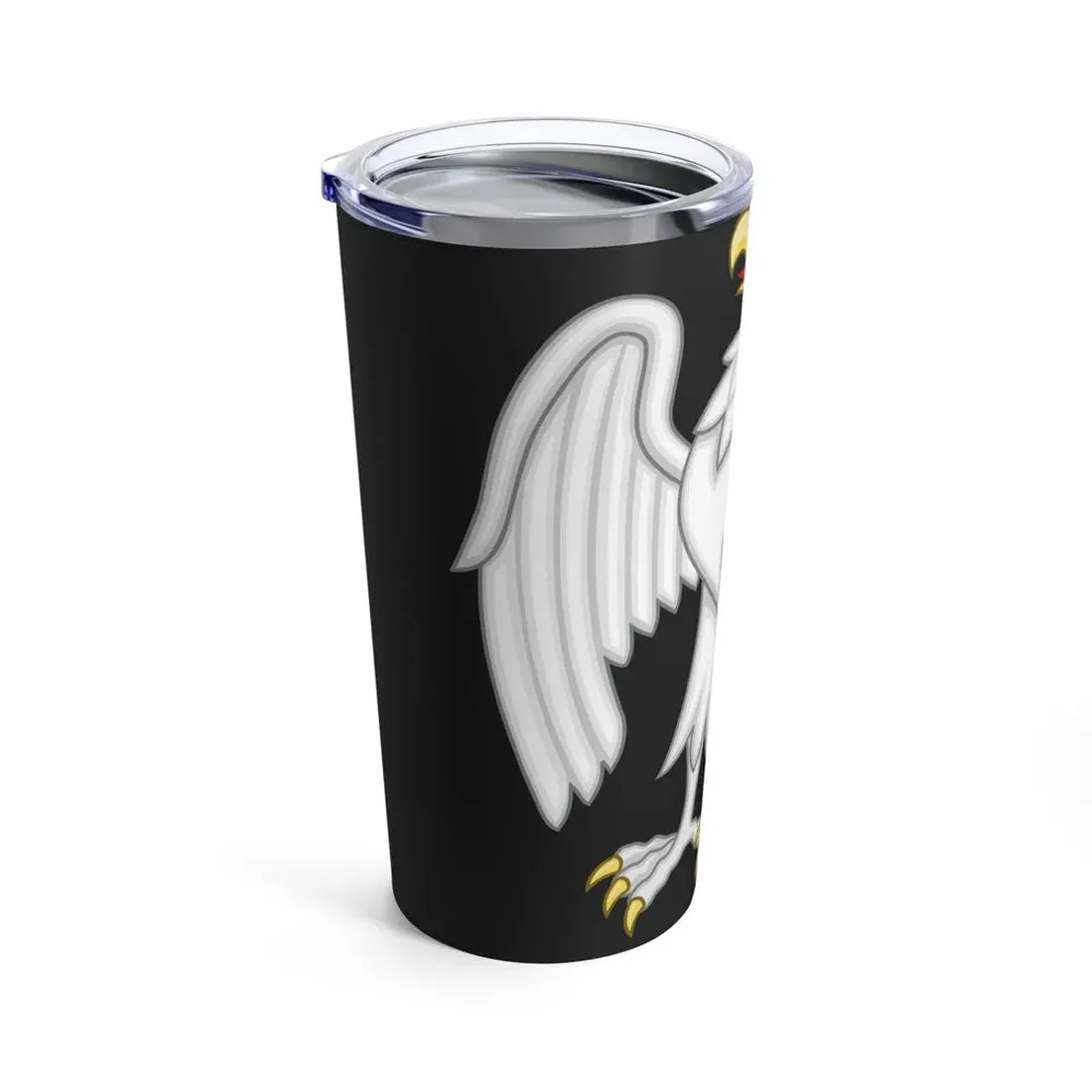 Silver Falcon Badge of Edward III - Tumbler 20oz - Go Mug Yourself
