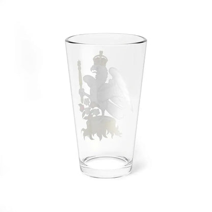 Silver Falcon Badge - Pint Glass 16oz - Go Mug Yourself