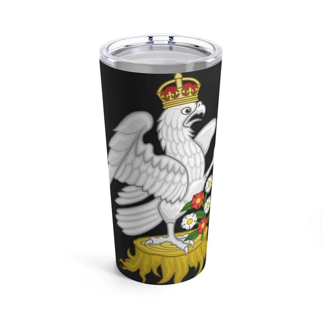 Silver Falcon Badge - Tumbler 20oz 20oz - Go Mug Yourself