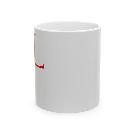 Silver Legion of America flag (United States) White Coffee Mug-11oz-Go Mug Yourself