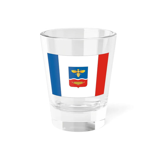Simferopol flag (Russia) Shot Glass 1.5oz 1.5oz - Go Mug Yourself