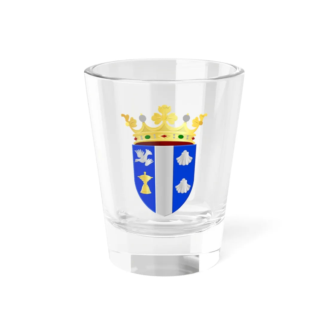 Simpelveld wapen (Netherlands) (Coat of Arms) Shot Glass 1.5oz 1.5oz - Go Mug Yourself