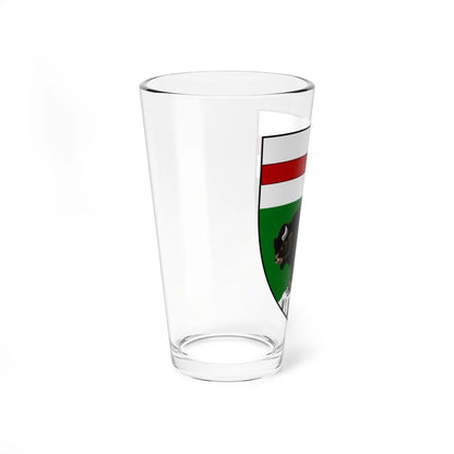 Simple arms of Manitoba (Canada) (Coat of Arms) Pint Glass 16oz - Go Mug Yourself
