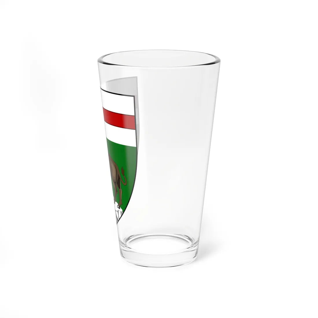 Simple arms of Manitoba (Canada) (Coat of Arms) Pint Glass 16oz - Go Mug Yourself