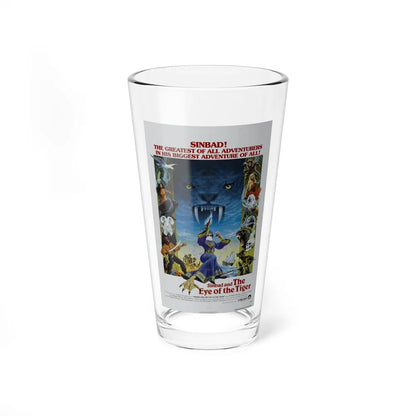 SINBAD AND THE EYE OF THE TIGER 1977 Movie Poster - Pint Glass 16oz-16oz-Go Mug Yourself