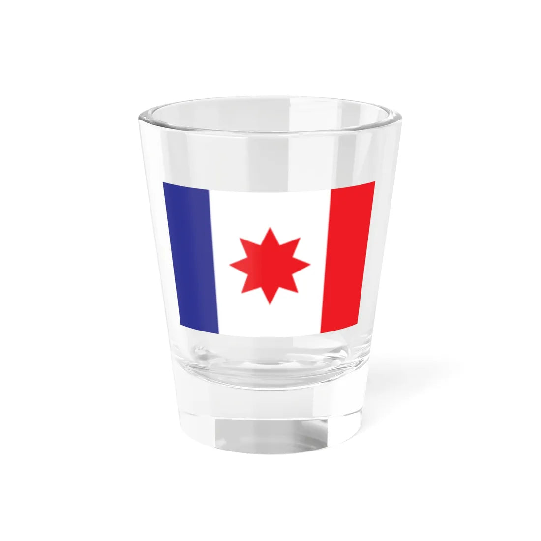 Sindh Taraqi Pasand Party Flag (Pakistan) Shot Glass 1.5oz 1.5oz - Go Mug Yourself