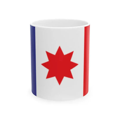 Sindh Taraqi Pasand Party Flag (Pakistan) White Coffee Mug 11oz - Go Mug Yourself