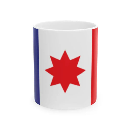Sindh Taraqi Pasand Party Flag (Pakistan) White Coffee Mug 11oz - Go Mug Yourself