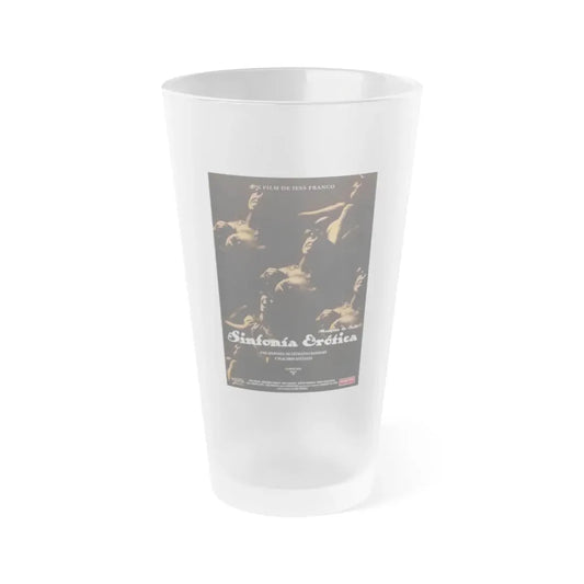 SINFONIA EROTICA 1979 Movie Poster - Frosted Pint Glass 16oz Default Title - Go Mug Yourself