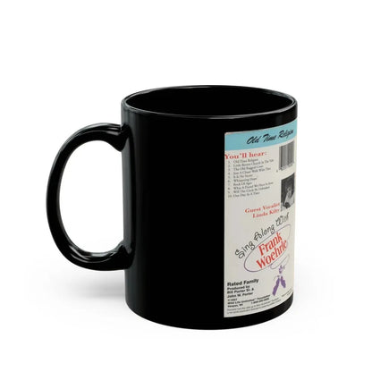 SING ALONG WITH FRANK WOEHRLE OLD TIME RELIGION (VHS COVER) - Black Coffee Mug - Go Mug Yourself