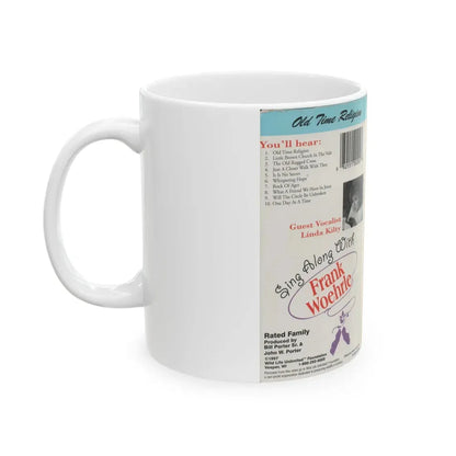 SING ALONG WITH FRANK WOEHRLE OLD TIME RELIGION (VHS COVER) - White Coffee Mug - Go Mug Yourself