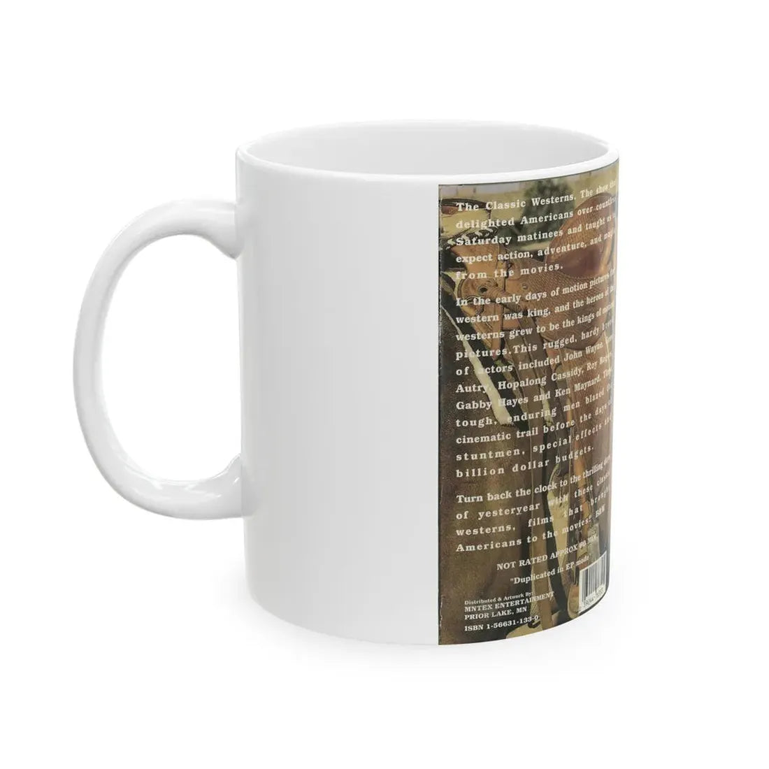 SING COWBOY SING TEX RITTER (VHS COVER) - White Coffee Mug - Go Mug Yourself