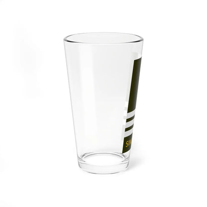 Singapore Army OF 3D (Singapore) (Military Rank) Pint Glass 16oz - Go Mug Yourself