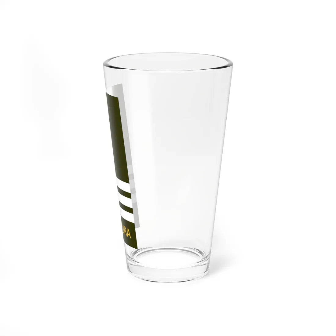 Singapore Army OF 3D (Singapore) (Military Rank) Pint Glass 16oz - Go Mug Yourself