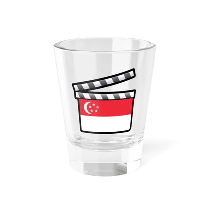 Singapore film clapperboard (Singapore) Shot Glass 1.5oz 1.5oz - Go Mug Yourself