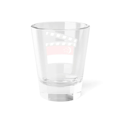 Singapore film clapperboard (Singapore) Shot Glass 1.5oz - Go Mug Yourself