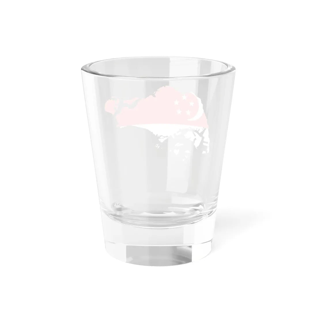 Singapore-Flagmap (Singapore) Shot Glass 1.5oz - Go Mug Yourself