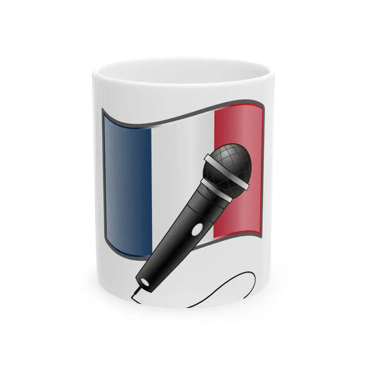 Singer of France (France) White Coffee Mug 11oz - Go Mug Yourself