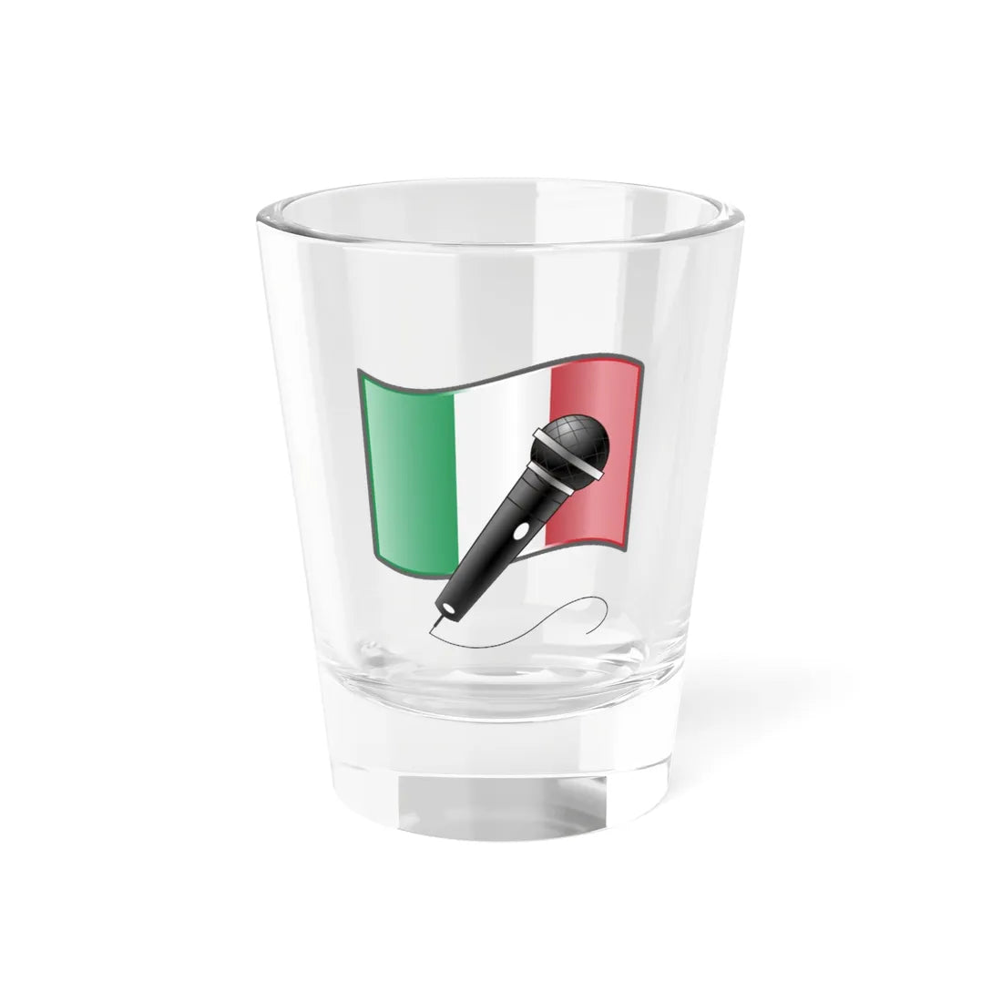 Singer of Italy (Italy) Shot Glass 1.5oz 1.5oz - Go Mug Yourself