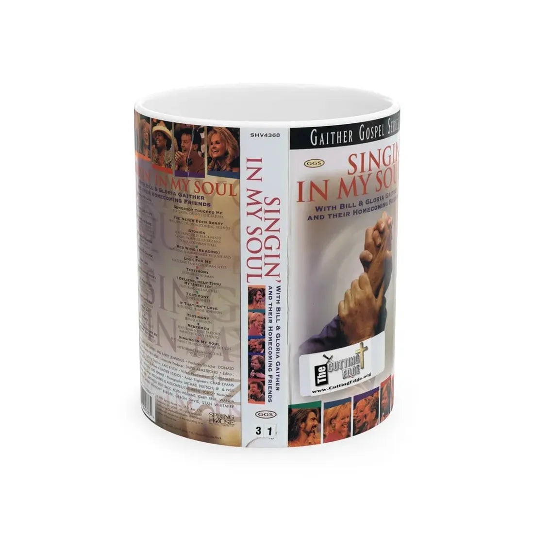 SINGIN IN MY SOUL (VHS COVER) - White Coffee Mug 11oz - Go Mug Yourself