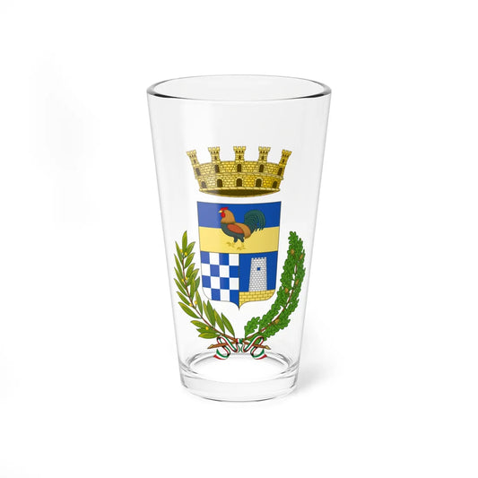 Siniscola-Stemma (Italy) (Coat of Arms) Pint Glass 16oz 16oz - Go Mug Yourself