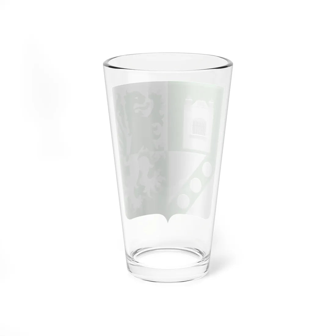 Sint-Agatha-Berchem wapen (Belgium) (Coat of Arms) Pint Glass 16oz - Go Mug Yourself