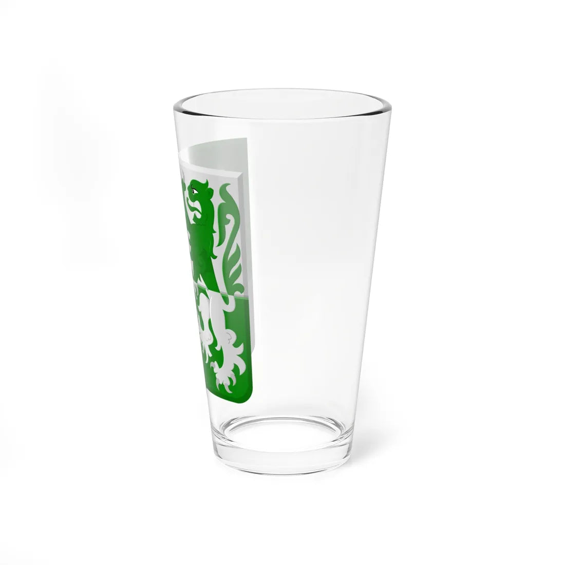 Sint-Agatha-Berchem wapen (Belgium) (Coat of Arms) Pint Glass 16oz - Go Mug Yourself