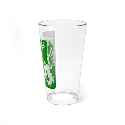 Sint-Agatha-Berchem wapen (Belgium) (Coat of Arms) Pint Glass 16oz - Go Mug Yourself