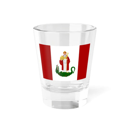Sint-Amands vlag (Belgium) Shot Glass 1.5oz 1.5oz - Go Mug Yourself