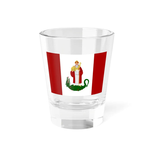 Sint-Amands vlag (Belgium) Shot Glass 1.5oz 1.5oz - Go Mug Yourself