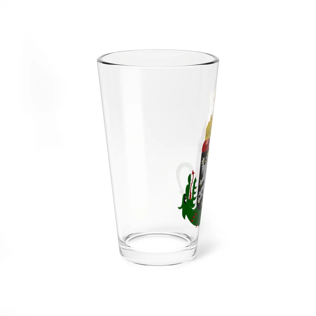 Sint-Amands wapen (Belgium) (Coat of Arms) Pint Glass 16oz - Go Mug Yourself